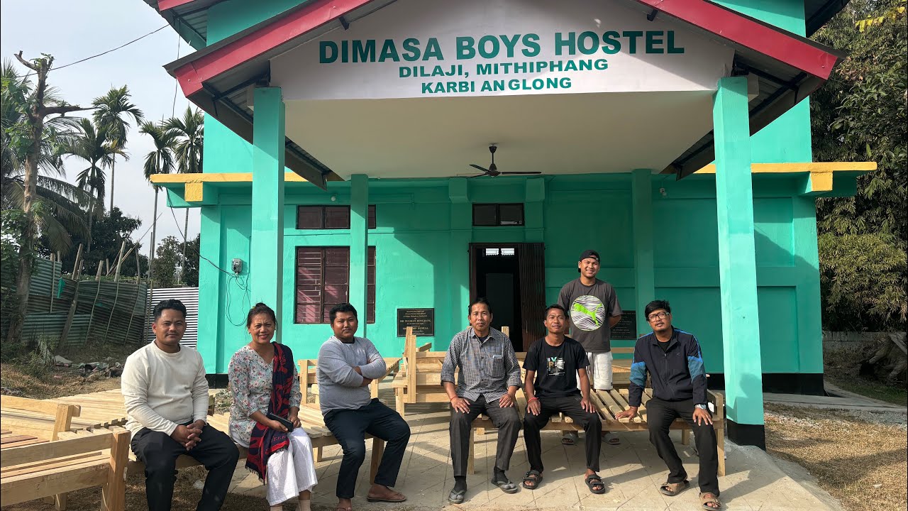 Dimasa Boy’s Hostel Ready II Diphu Dilaji Mithiphang Village Karbi Anglong