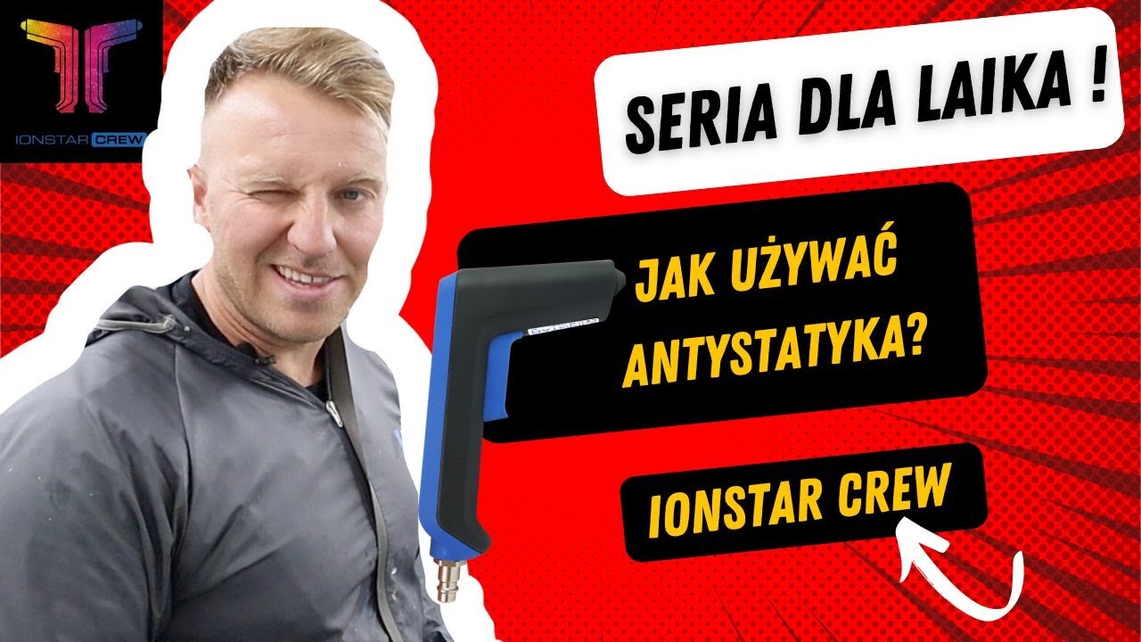 JAK KORZYSTAĆ Z PISTOLETU ANTYSTATYCZNEGO ? @IONSTAR POLSKA