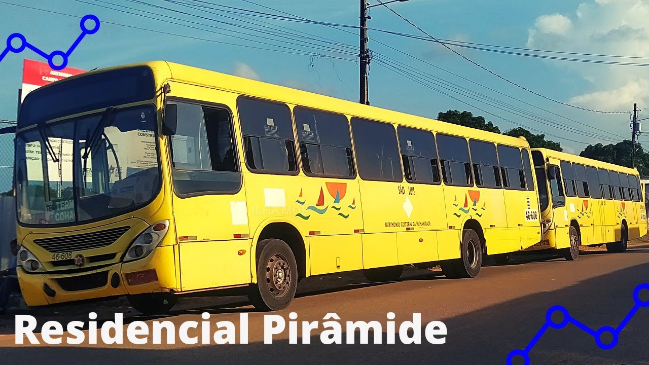 Movimentação De Ônibus , No Novo Ponto Final Do Bairro Residencial Pirâmide, Paço Do Lumiar, Ma