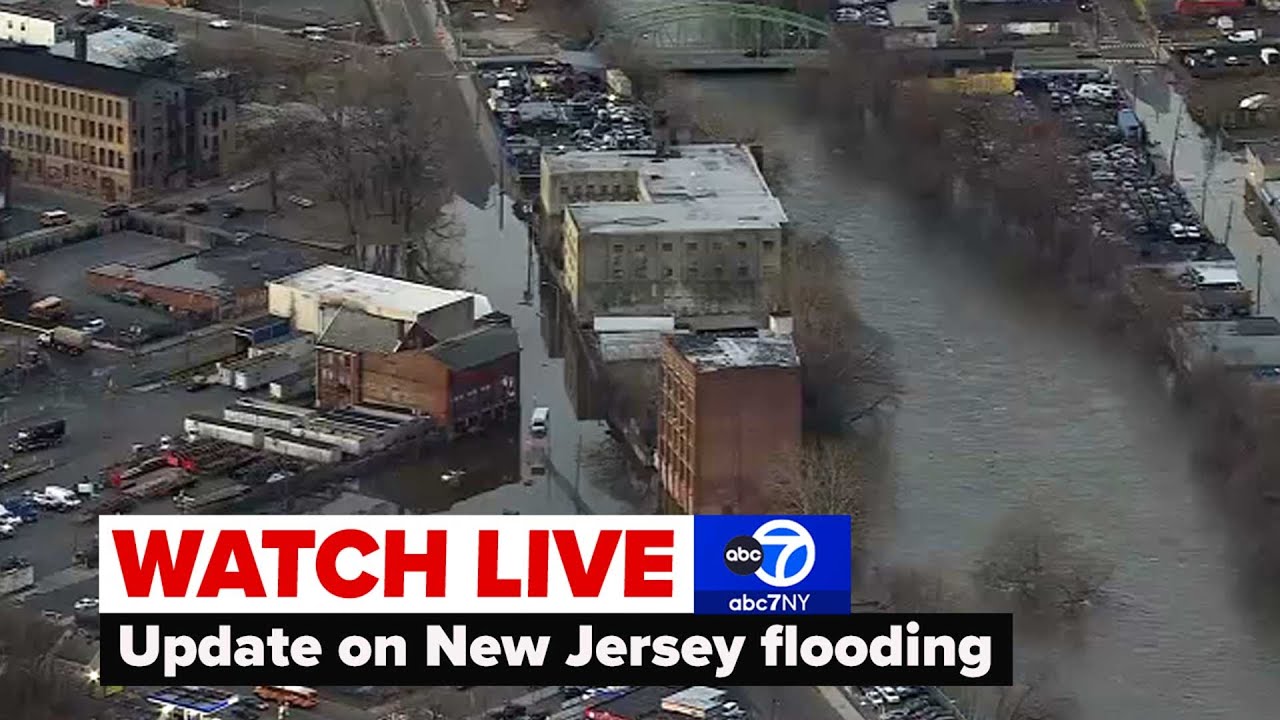 LIVE | New Jersey Gov. Murphy tours Passaic River flooding in Little Falls