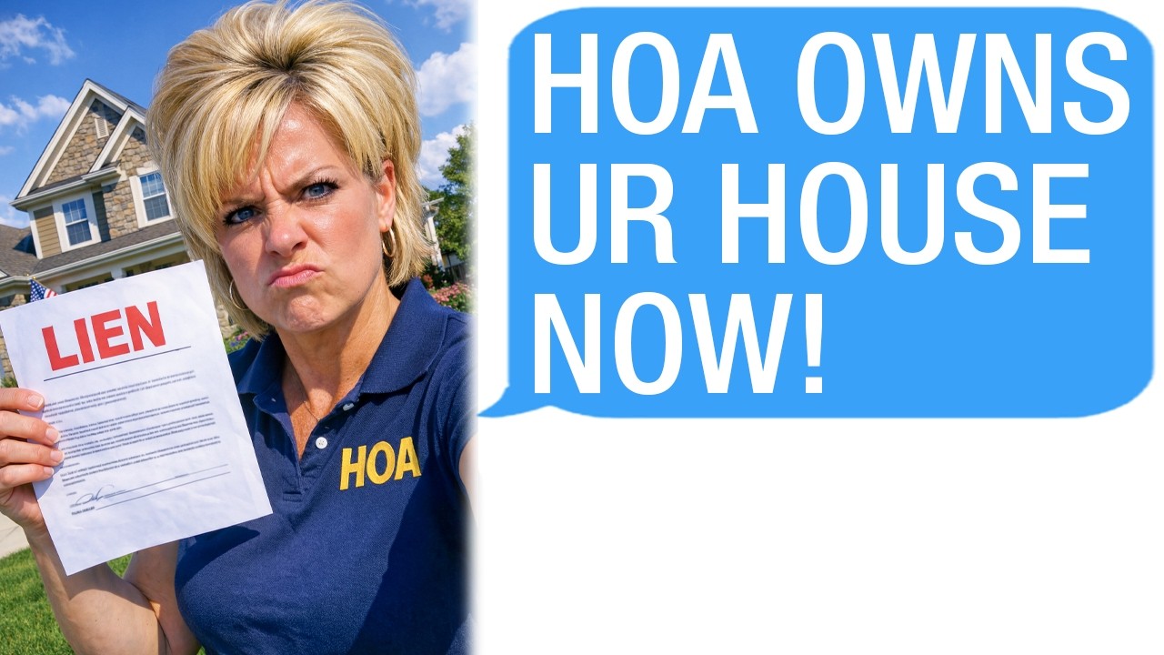 HOA Karen Put A Lien On House Of a Single Mom.. She's not part of the HOA!