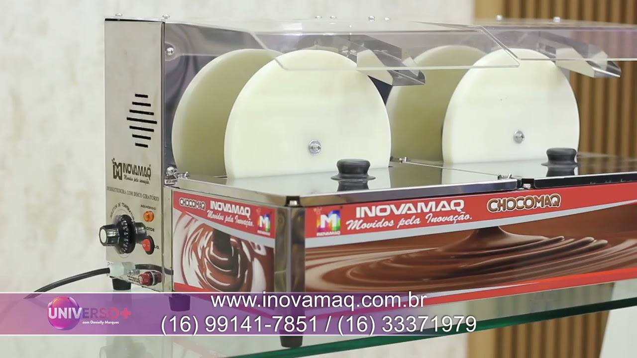DERRETEDEIRA COM DISCO GIRATÓRIO - INOVAMAQ
