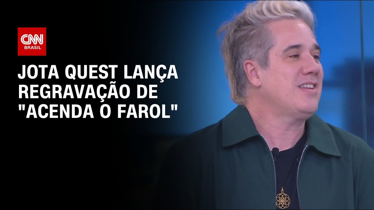Regravação de “Acenda o Farol”: Jota Guest lança releitura do clássico de Tim Maia | LIVE CNN