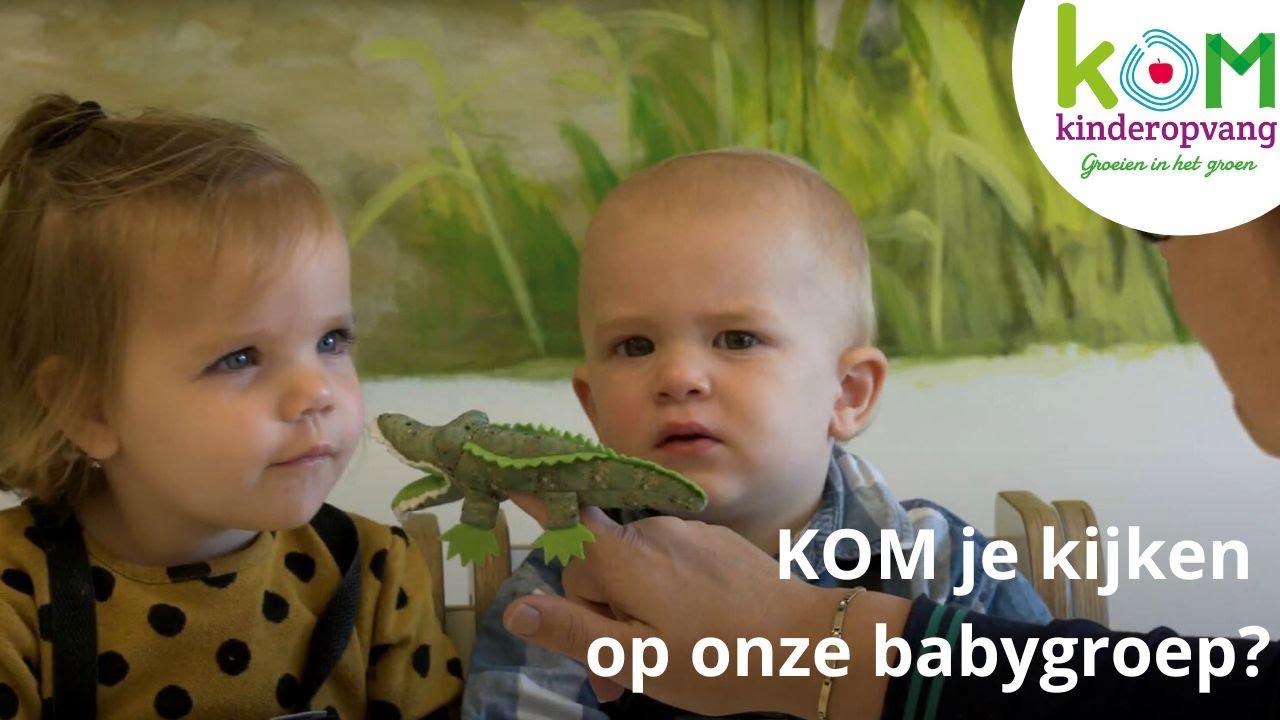 De babygroep bij KOM Kinderopvang.