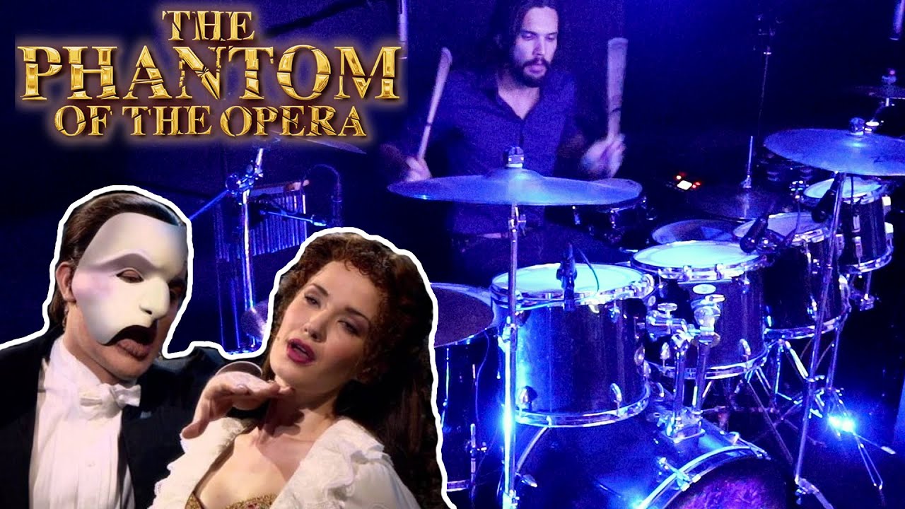 The Phantom Of The Opera | Drum Cover | Ramin Karimloo and Sierra Borgess