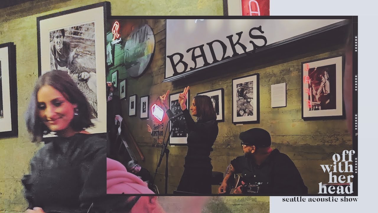 BANKS - Direction, Delulu, Stay, and more // live acoustic HD @ Easy Street Records Seattle
