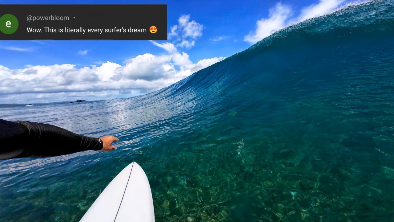 INDO GLASS OFF - SURFING PERFECTION | RAW 4K POV SURF SESSION