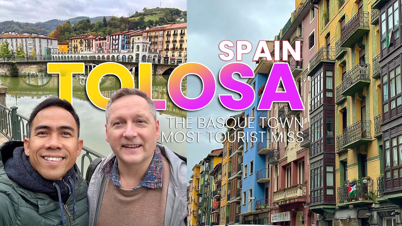 Tolosa, Hiszpania 🇪🇸 Baskijskie miasteczko, kt&oacute;re większość turyst&oacute;w omija