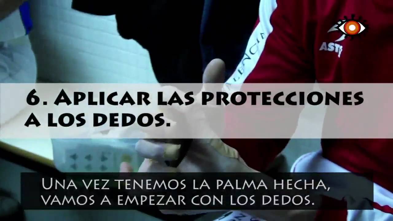 Pelota valenciana. Cómo arreglarse la mano para jugar la pelota. Parte I.mp4