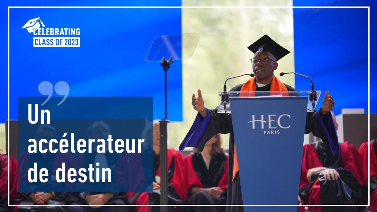 Viser plus haut: José Marveaux - Remise des diplômes HEC Paris 2023 - Discours étudiant