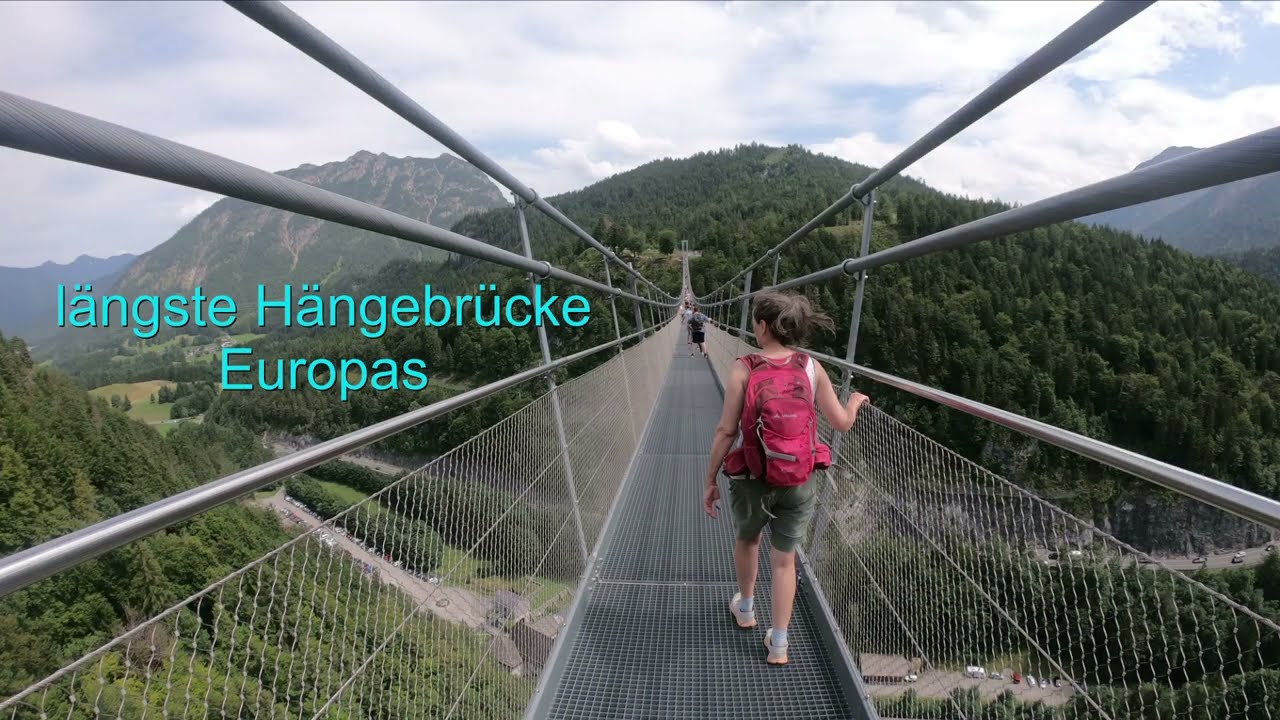 Rundtour bei Heiterwang zur Europas längster Hängebrücke