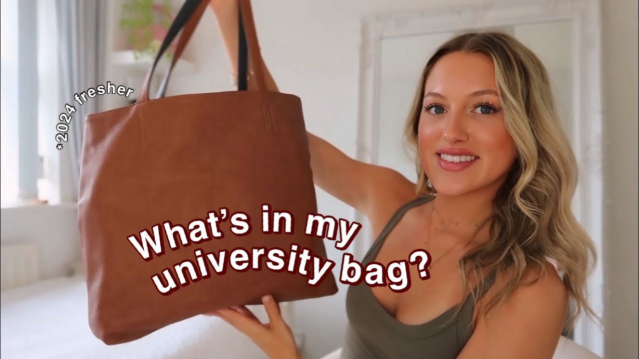 What’s in my university bag?📚2024 fresher