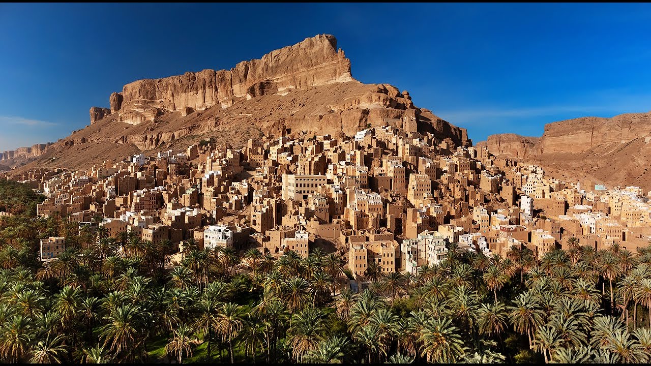 Yemen - Shibam, Wadi Dawan and Socotra - 4K aerial drone video with relaxing music