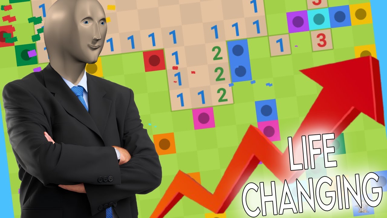 I tried Minesweeper for the first time. It changed my life.