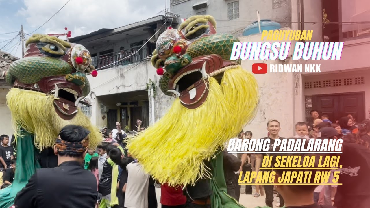 Barong Sunda Padalarang Paguyuban Bungsu Buhun Nabeuh di Sekeloa
