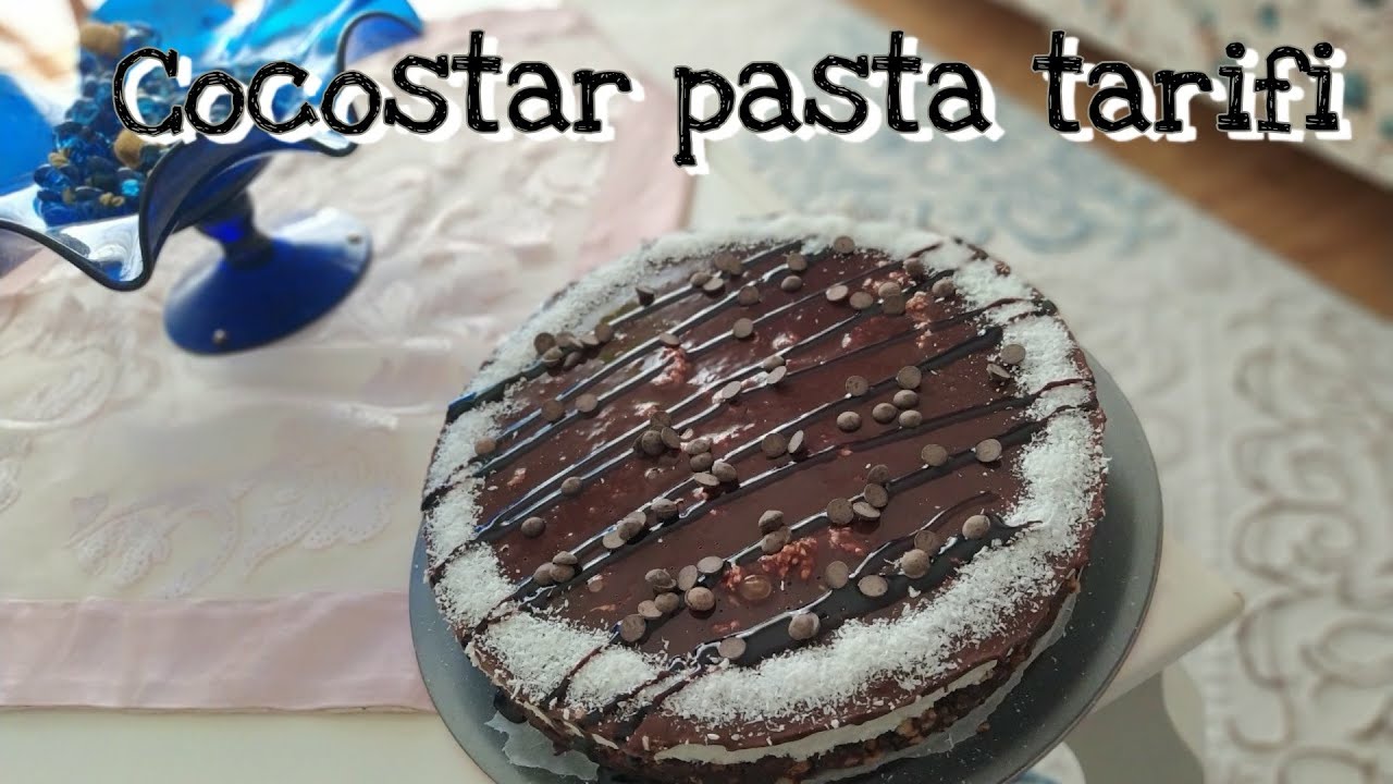 Hindistan (cocostar) Cevizli pasta tarifi | İkramlık Tarifler | Pişmeyen Pratik Pasta Tarifi