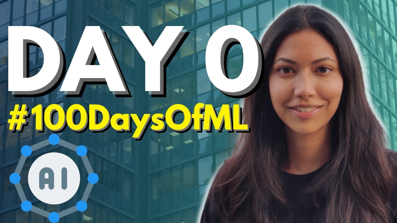 Learn Machine Learning With Me! (Day 0 of 100DaysOfML)