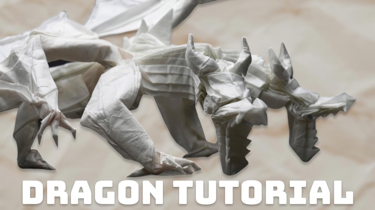 Origami Two Headed Dragon Tutorial | Collapse