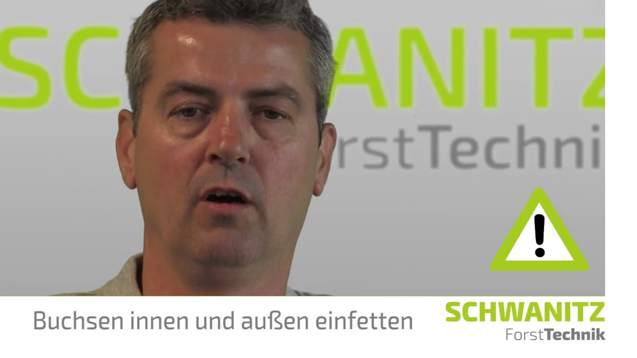 SCHWANITZ ForstTechnik zeigt die Wartung einer  MPB Pendelbremse von Indexator