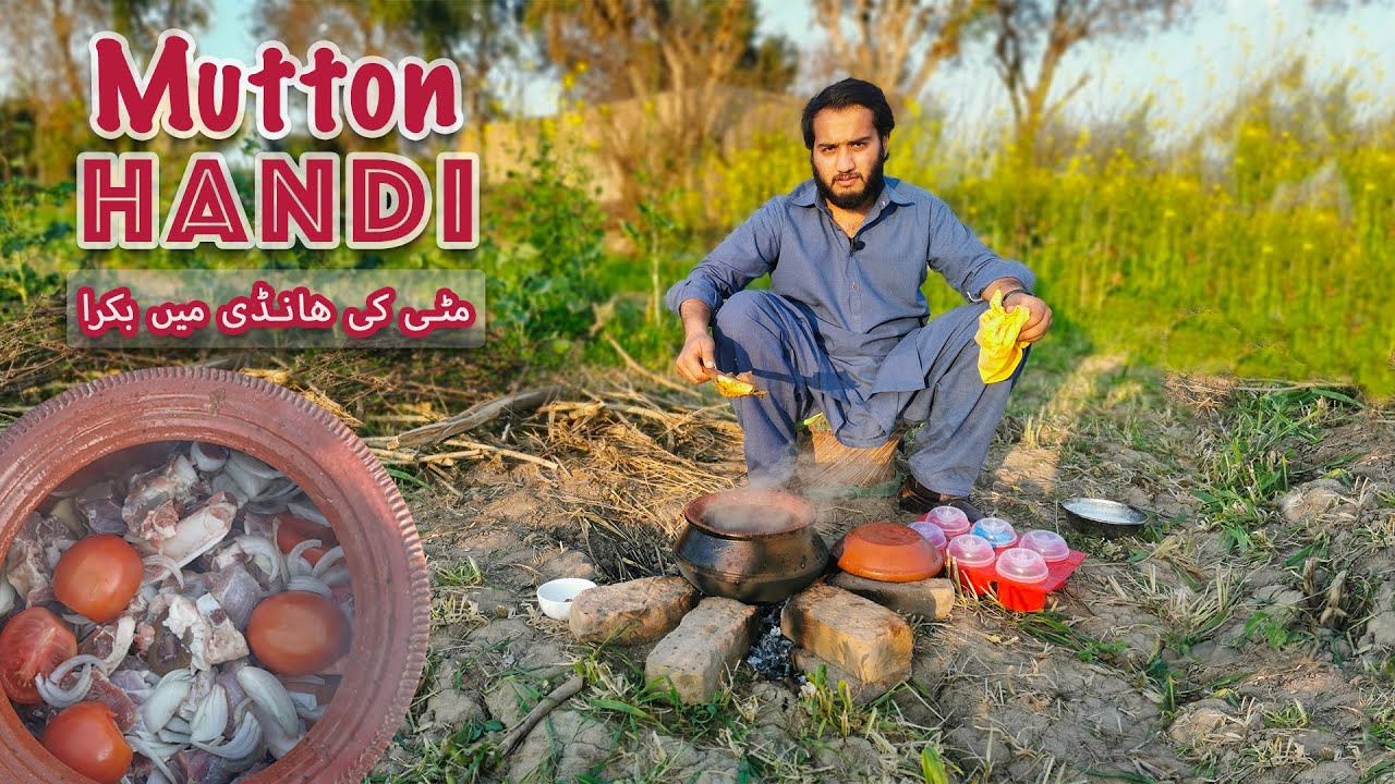 Mutton Handi Recipe / LAMB in Clay Pot / Mouthwatering Alert!!