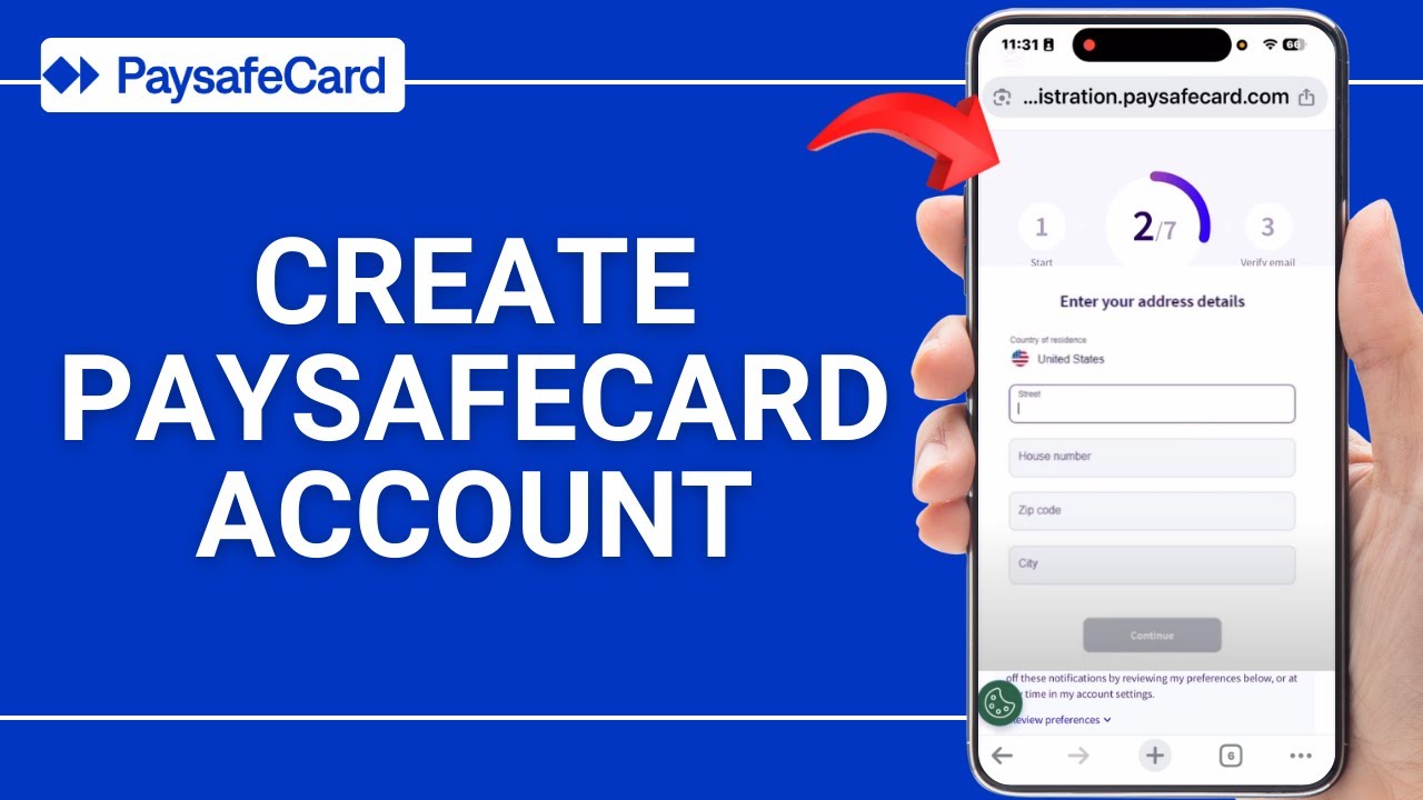 How To Create PaysafeCard Account