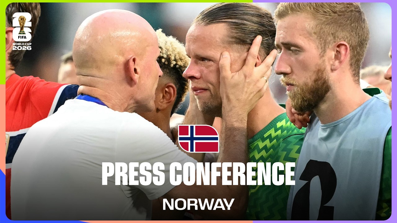 Post-Match Press Conference: Norway's St&aring;le Solbakken On The 2-1 Loss To England