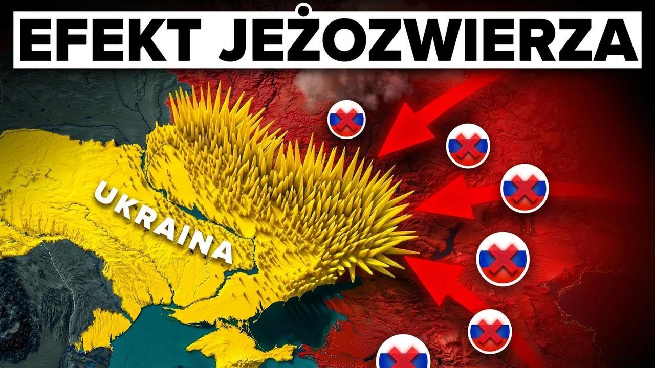 Ukraiński „Stalowy Jeżozwierz” sprawia, że Rosjanie płacą za każdy metr