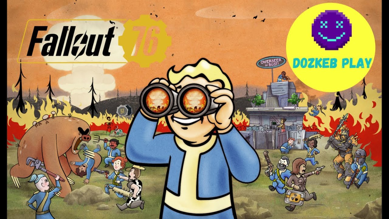 ЧАСТЬ #3 → Fallout76→11 XP против Кровавых Орлов—они думали, я лёгкая добыча 😈🔫 #dozkebplay #fallout