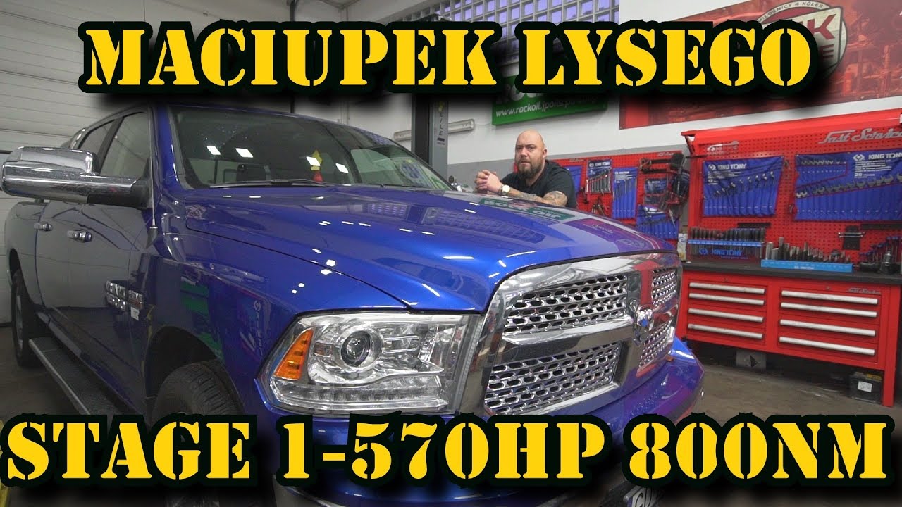 RAM 570 hp 800nm  Maciupek łysego stage 1  Czas na Tuning made in Poland +