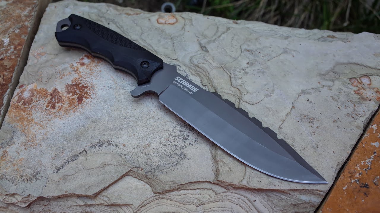 Schrade SCHF27 Fixed Blade Knife Review (OLD vs NEW)