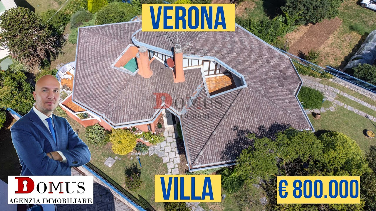Villa singola con giardino in vendita a Verona - Avesa - #casa #villa #giardino #life #investimento