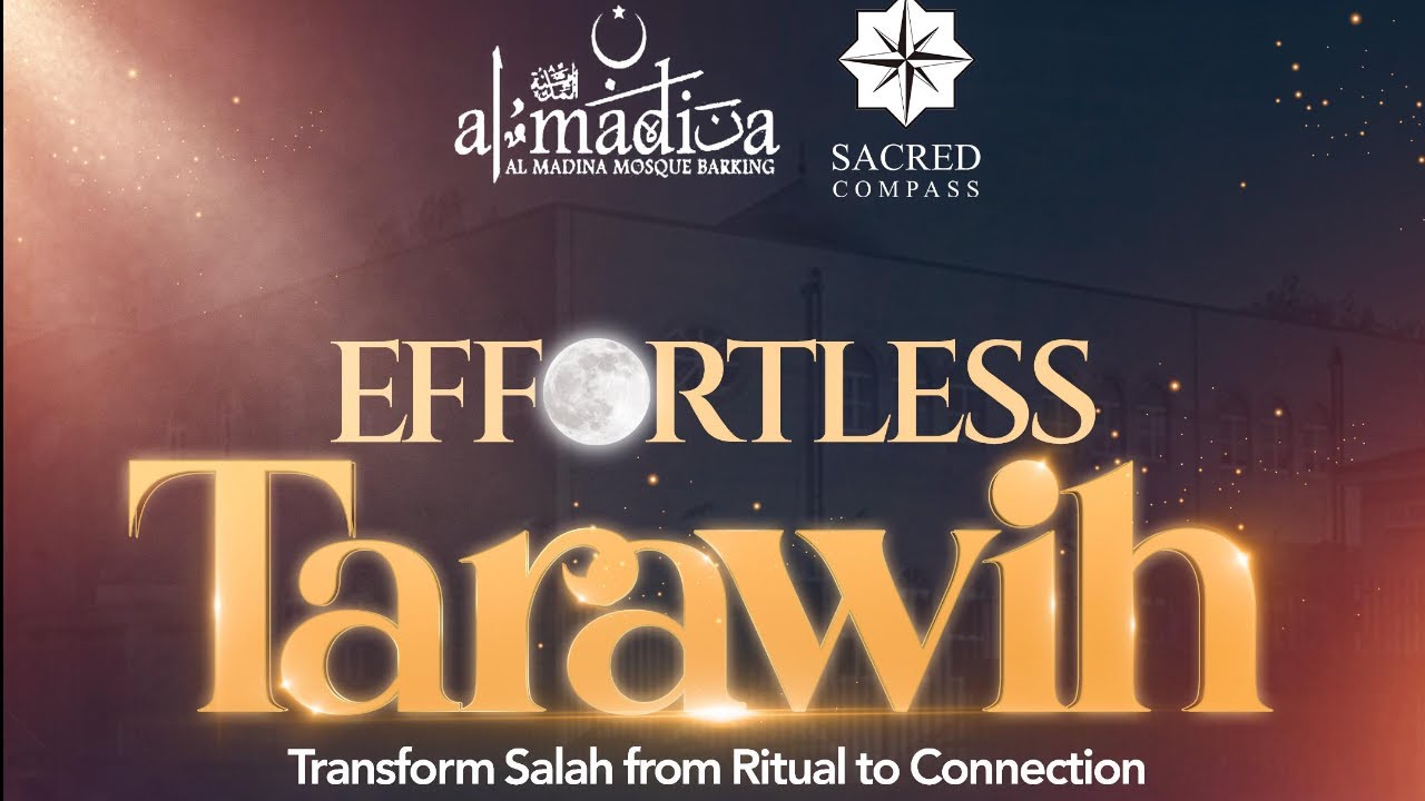LIVE Taraweeh and Reflections | Day 3 | Al Madina Mosque Barking