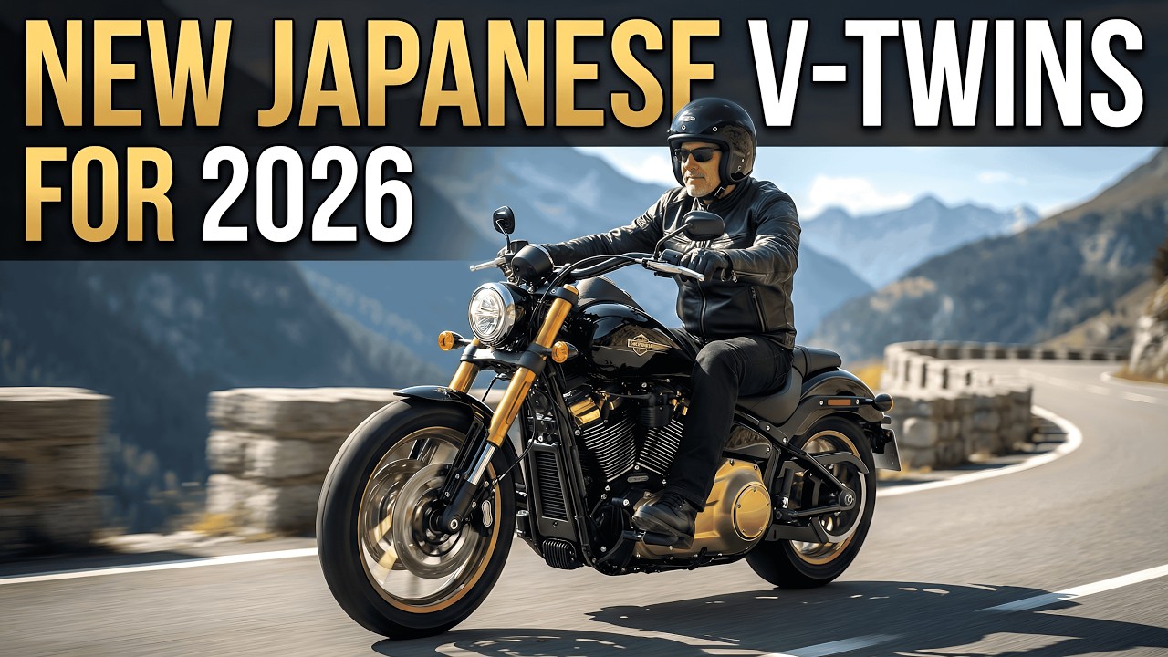 7 Best New Japanese V-Twin Motorcycles For 2026