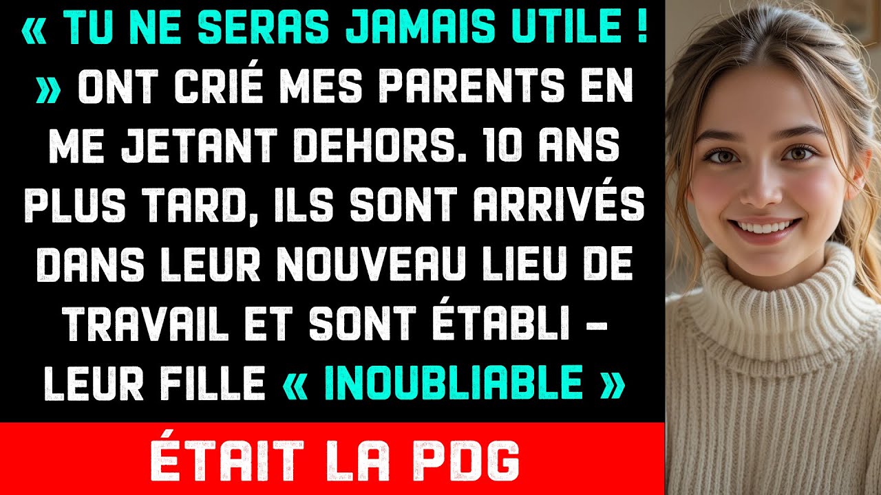 Ma famille m'a mis à la porte parce que j'étais « paresseux », maintenant ils travaillent pour moi.