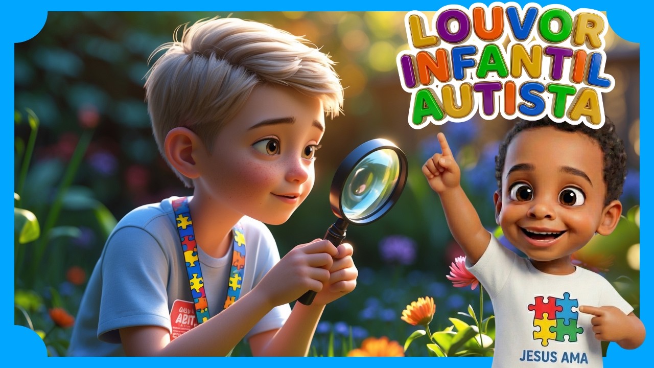 🧩 Amado do Jeito Que Sou - Turma do Reino Kids | Clipe Oficial (Louvor Inclusivo) | Louvor Infantil