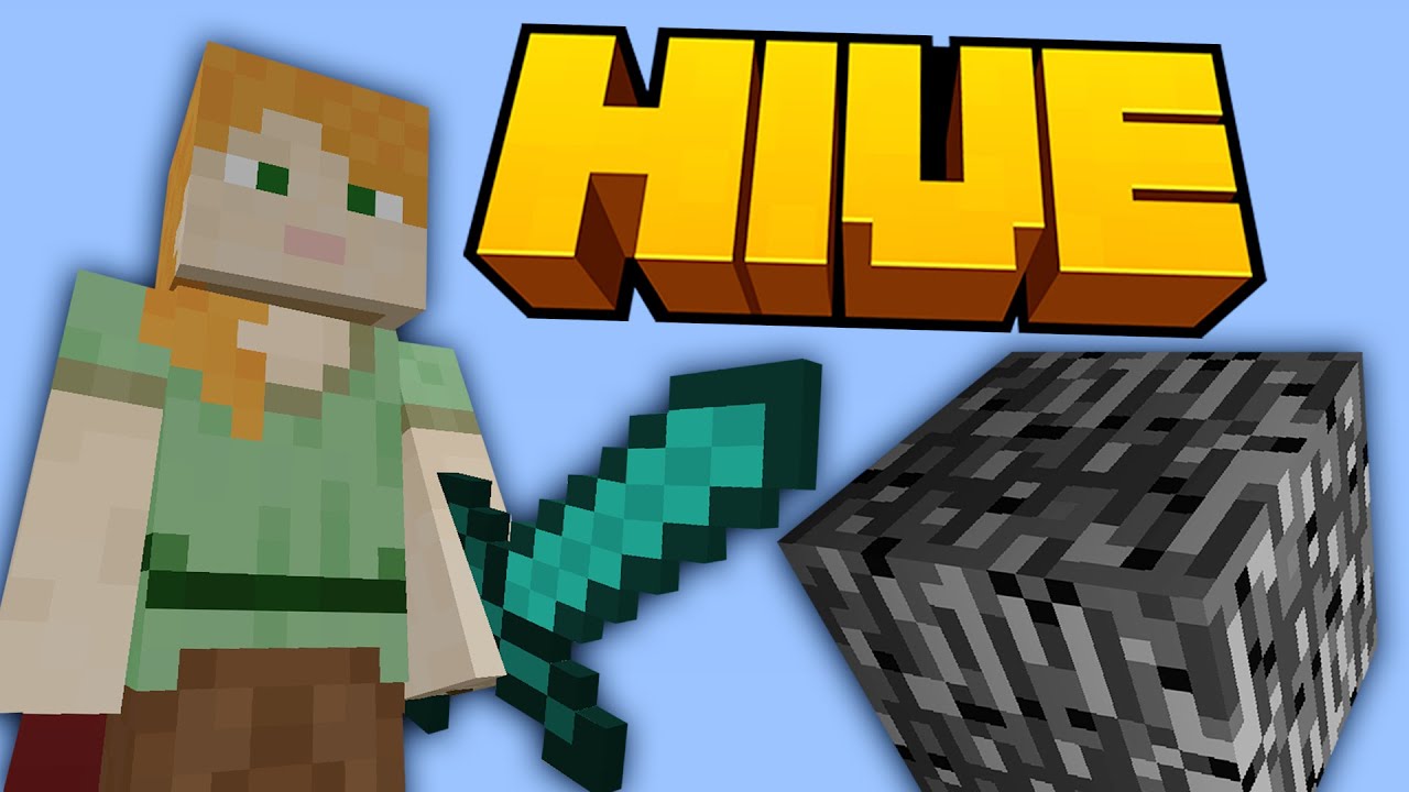 JOGUEI MINECRAFT BEDROCK EDITION NO HIVE!