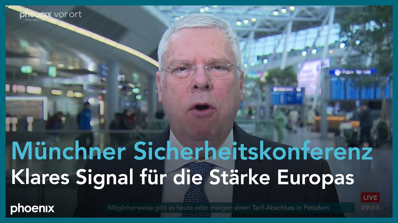 phoenix tagesgespräch mit Jürgen Hardt zur Münchner Sicherheitskonferenz am 13.02.26