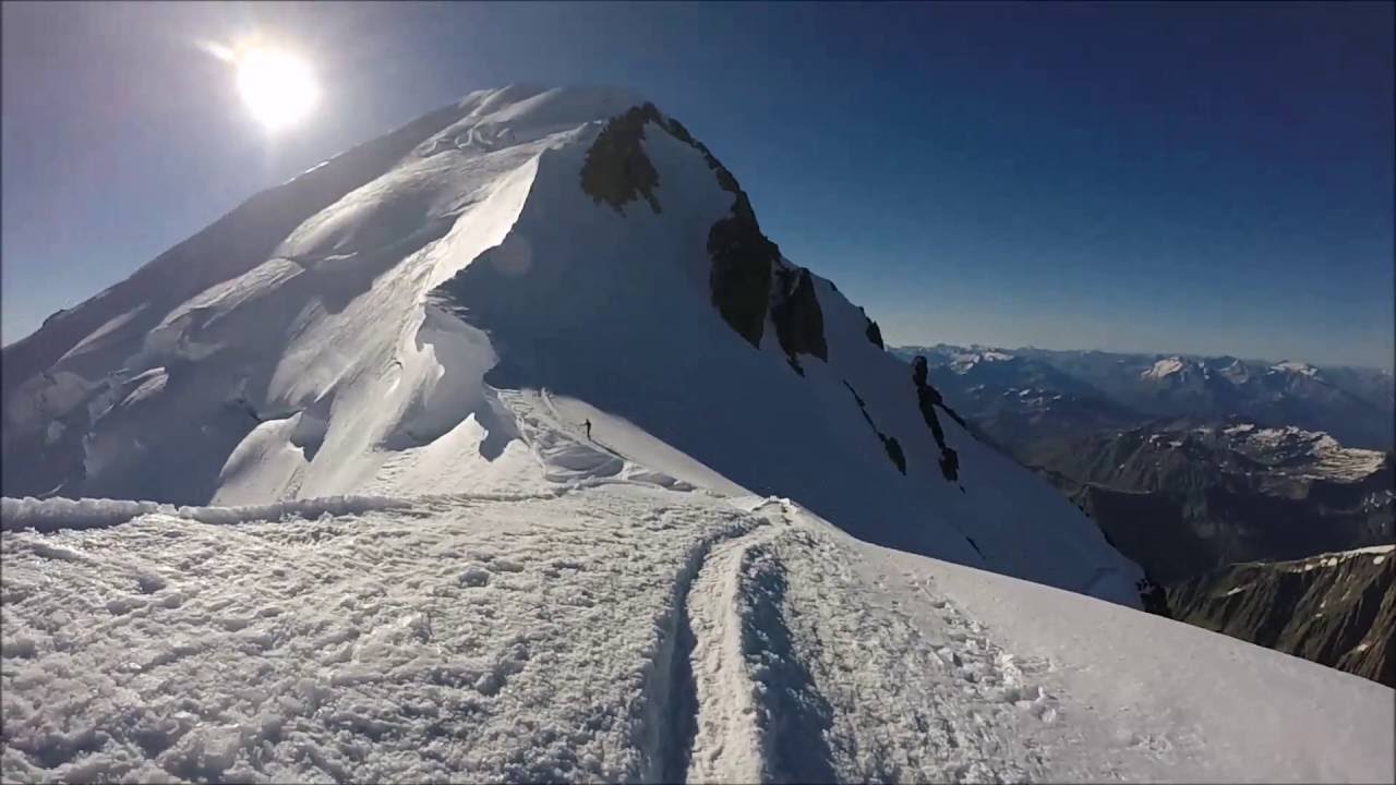 Mont Blanc en alpirunning par la voie du goûter