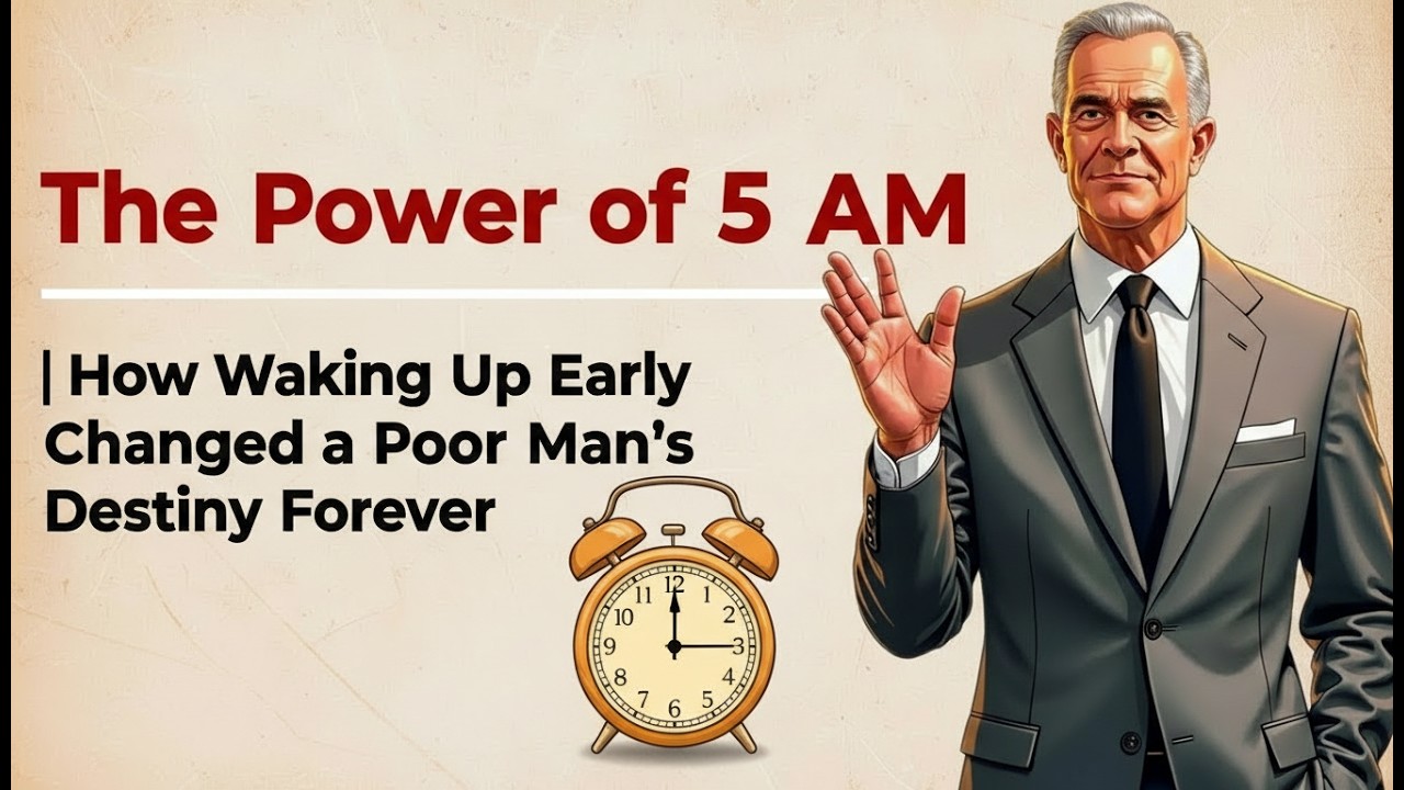 “He Woke Up at 5 AM Every Day — From Poor to Powerful, His Life Changed Forever!”