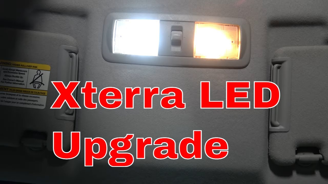 Xterra получила светодиодную подсветку салона.