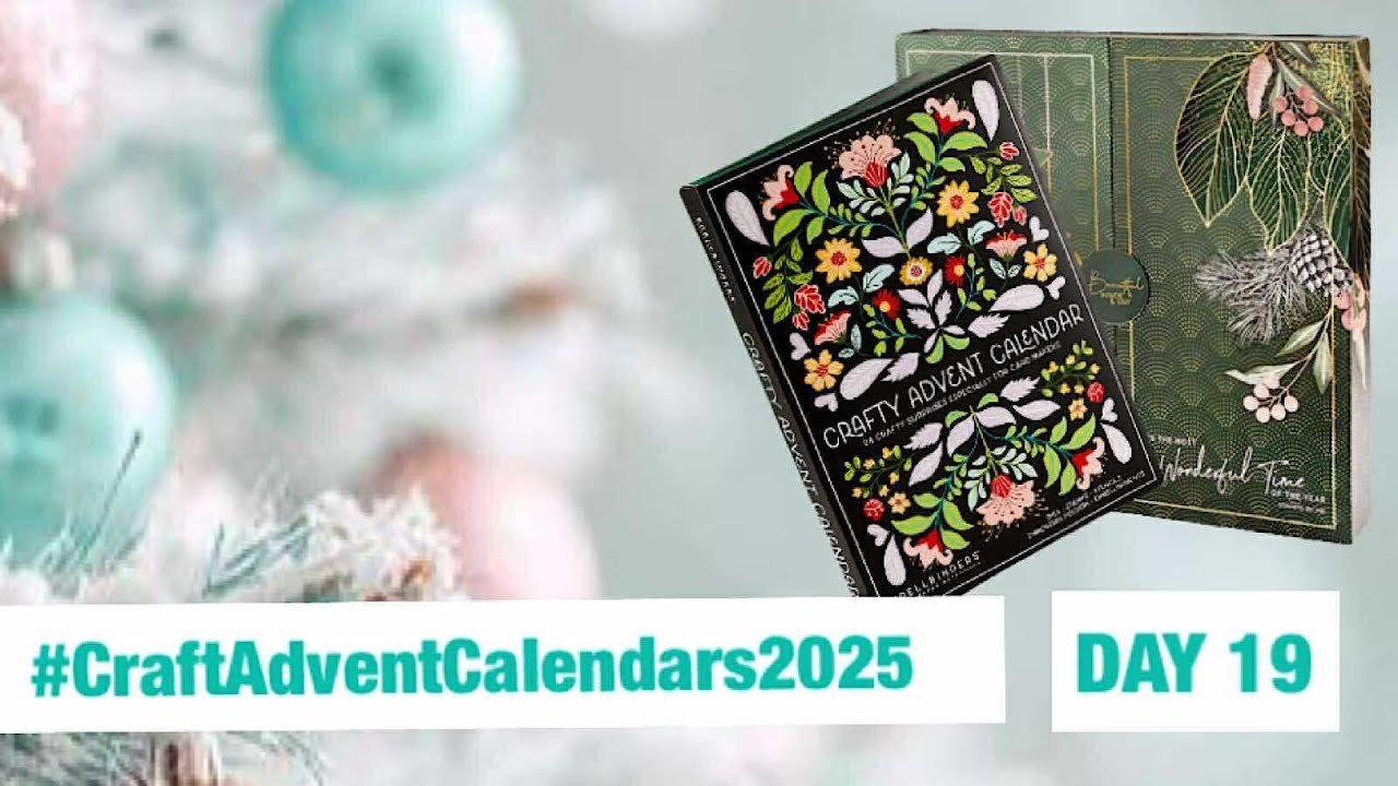 День 19 - Совместная работа над рождественскими календарями // #CraftAdventCalendars2025 | MJL Pa...