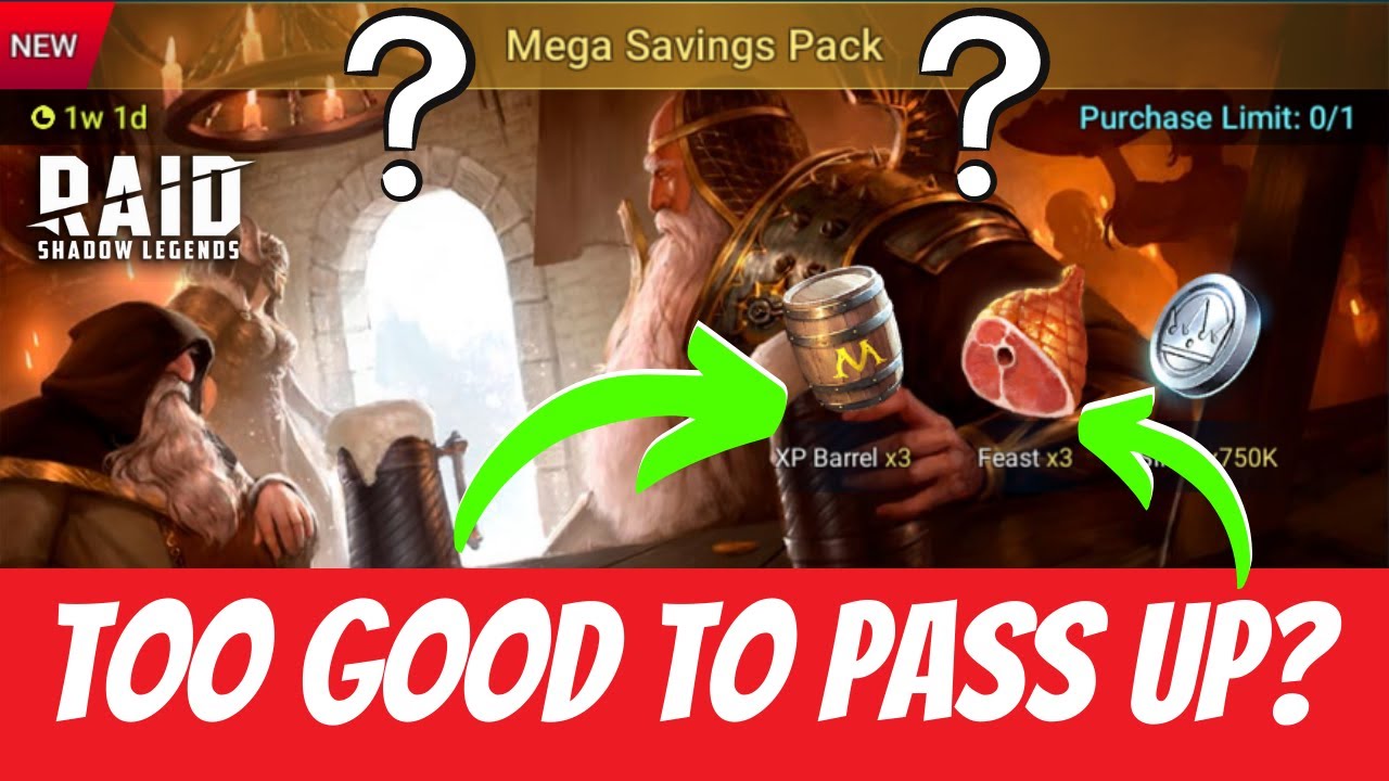 New Unheard of Pack Offer in Raid: Shadow Legends!