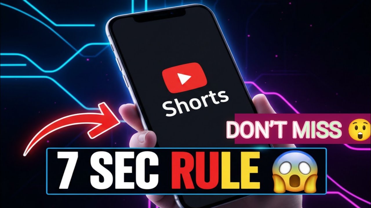 “7 Second Me Short Viral 😱 | YouTube Shorts Upload Trick 2026”
