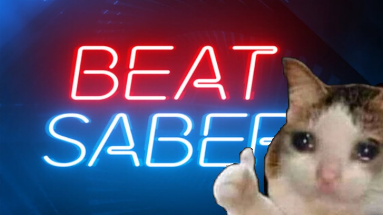 One of my best attempts at godzilla on beat saber
