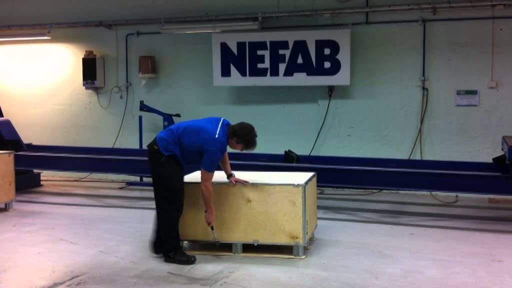 Nefab ExPak P Assembly & Opening