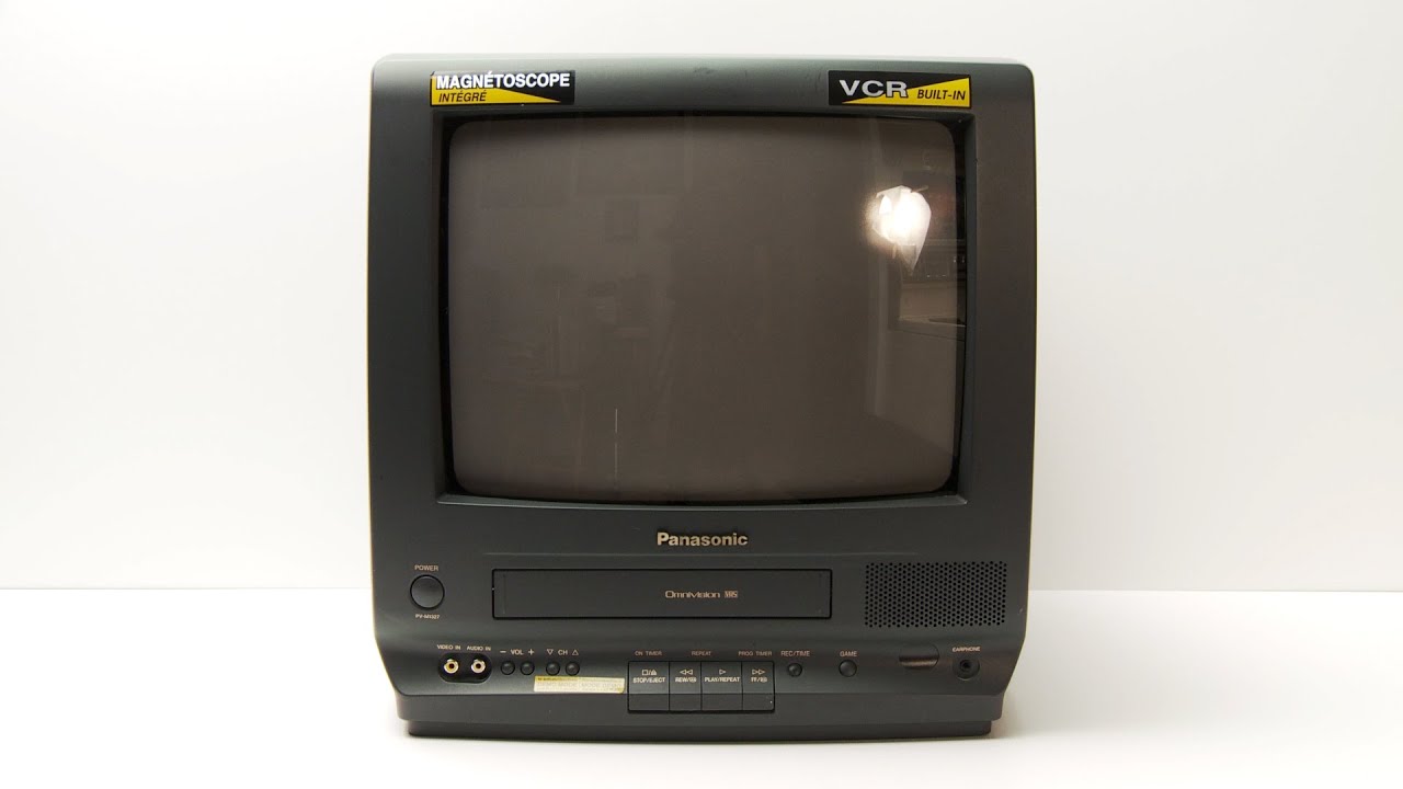Panasonic TV/VCR Combo Omnivision PV-M1327-K