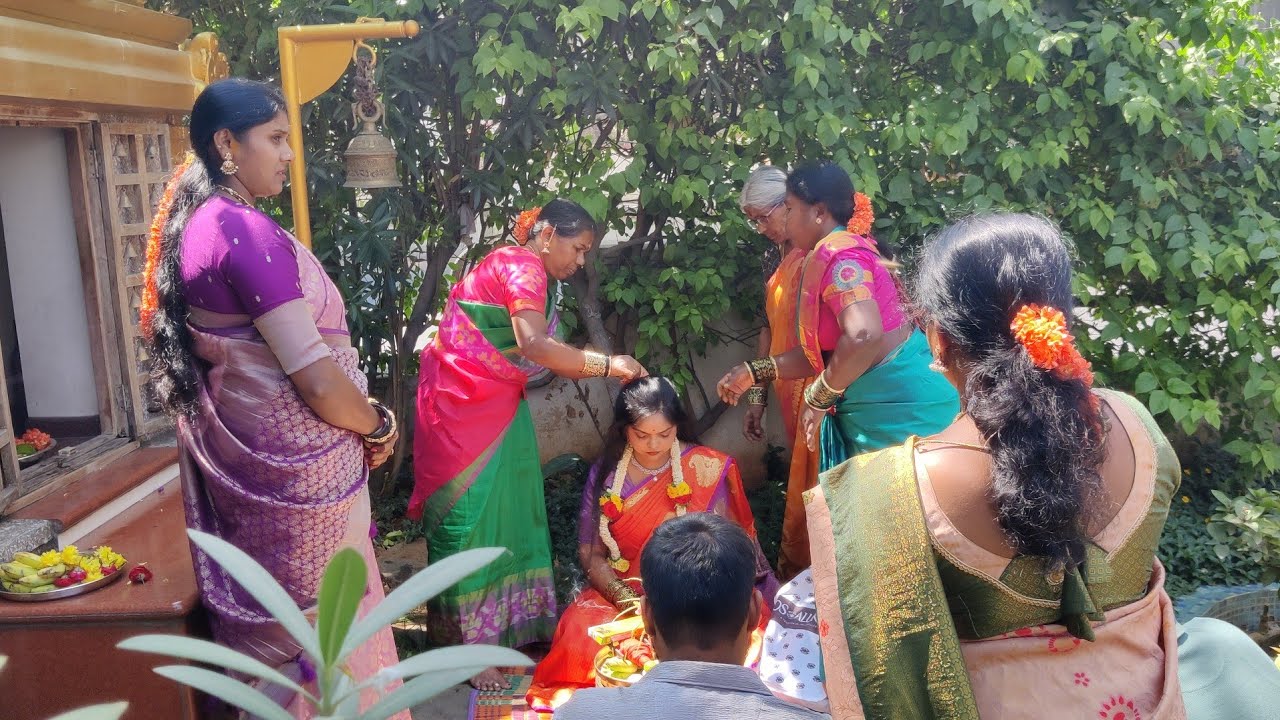 2 states marriage , ganesh ji ki puja #2states #sisterinlawwedding #differentcultures 