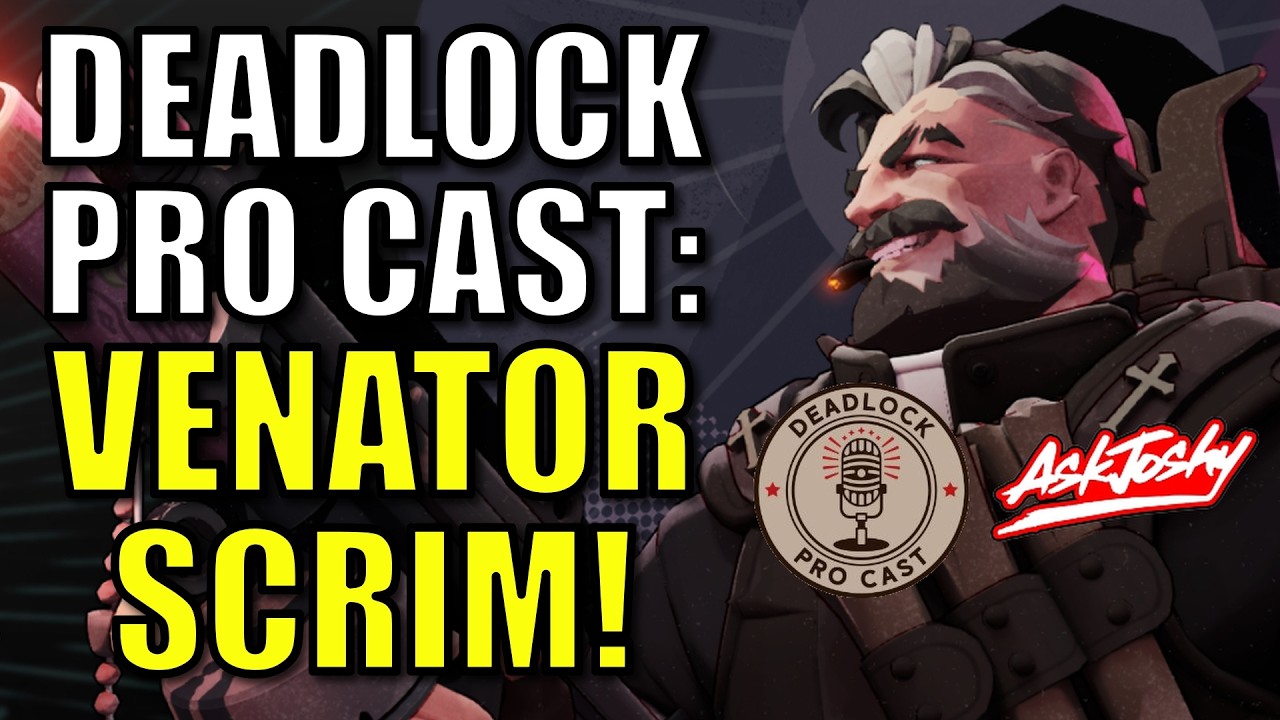 Deadlock Pro Cast 23: Venator 🎙️ JonJon69 Игра за крипов ближнего боя против BWC: руководство по ...