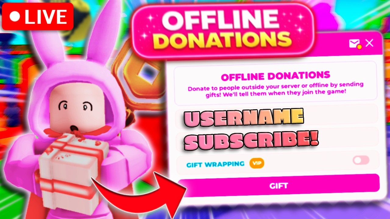 🔴 PLS DONATE ROBLOX LIVE NOW 🔴 | 💸 Donating Robux to Viewers 💸 | TTS ON 🎁