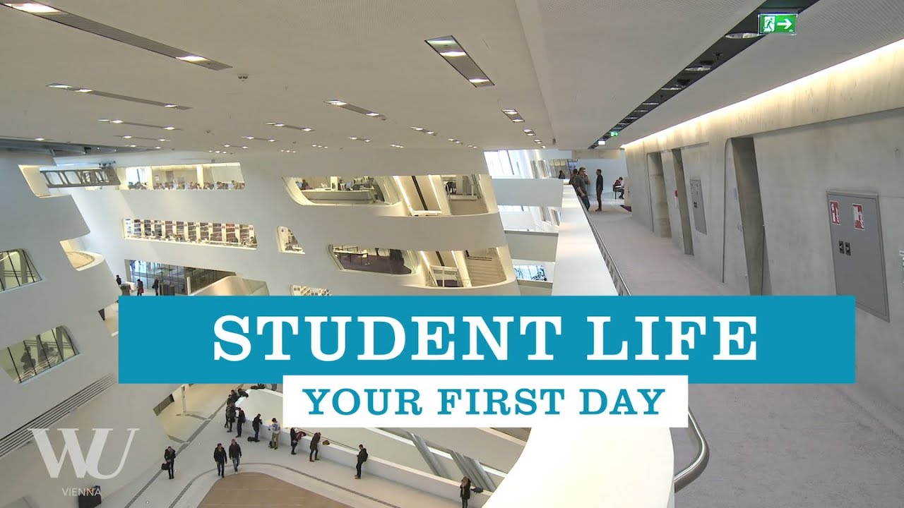 Your First Day - Student Life at WU Vienna